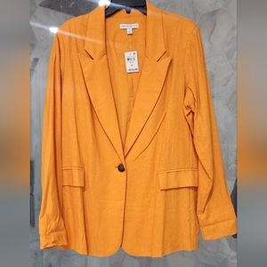 BRAND NEW And Now This Linen Blazer size M